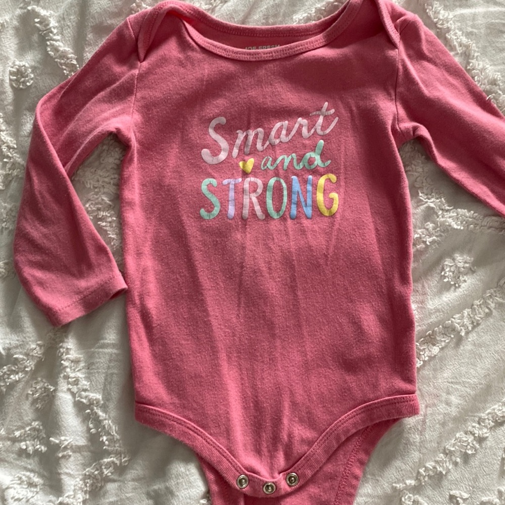 Smart & Strong Baby Shirt